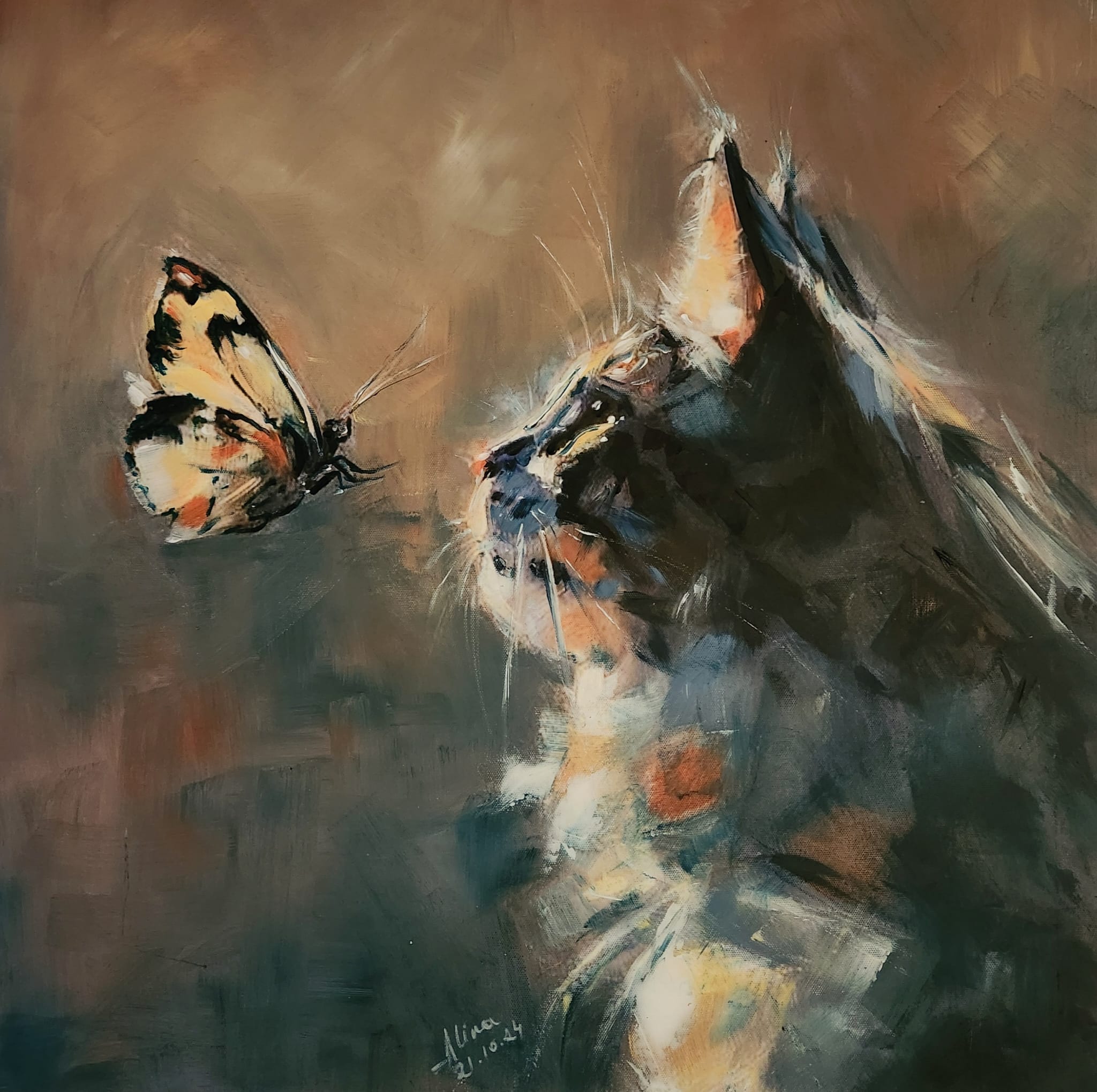 ArteDiAlina.com painting: The Miracle of Love